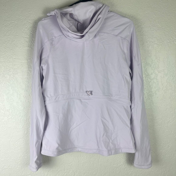Sweaty Betty Women’s Super Soft Workout Zip Through Hoodie Jacket Sz M Purple - Picture 5 of 15